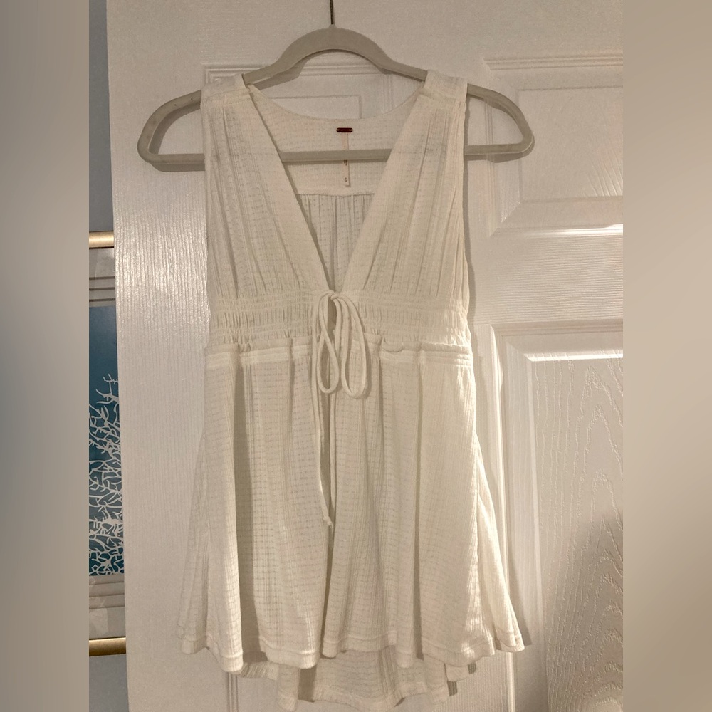 Free People White Tank